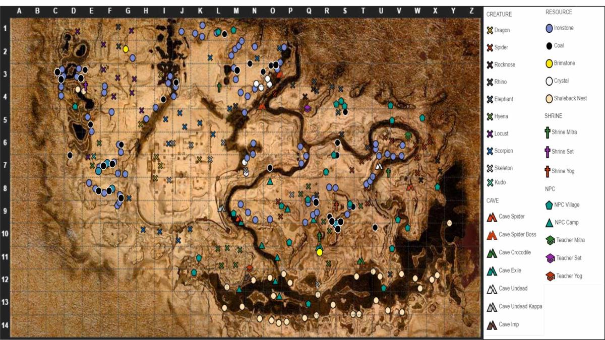 where to get iron in conan exiles