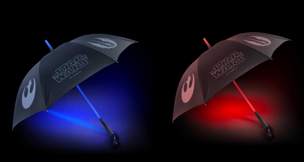 Jedi o Sith? Estos paraguas exclusivos de Star Wars ya están a venta en España | Hobbyconsolas
