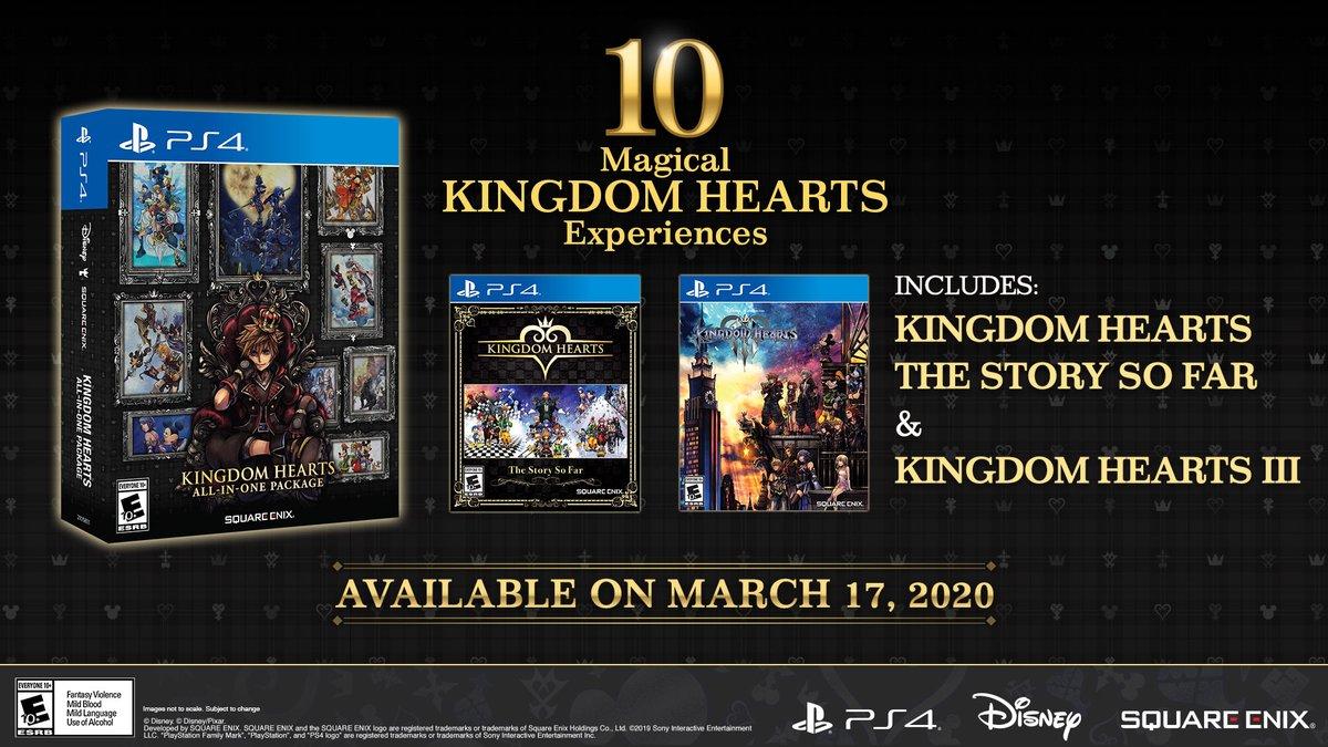 Empleado Agricultura Ortografía Kingdom Hearts All-in-One, pack para PS4 con toda la saga... excepto  Re:Mind | Hobbyconsolas