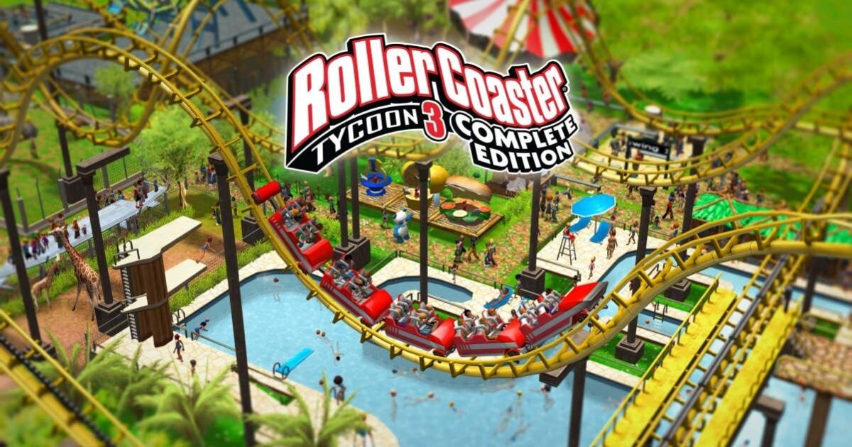 Roller Coaster Tycoon 3, gratis en Epic Store + Cupón de 10 euros por