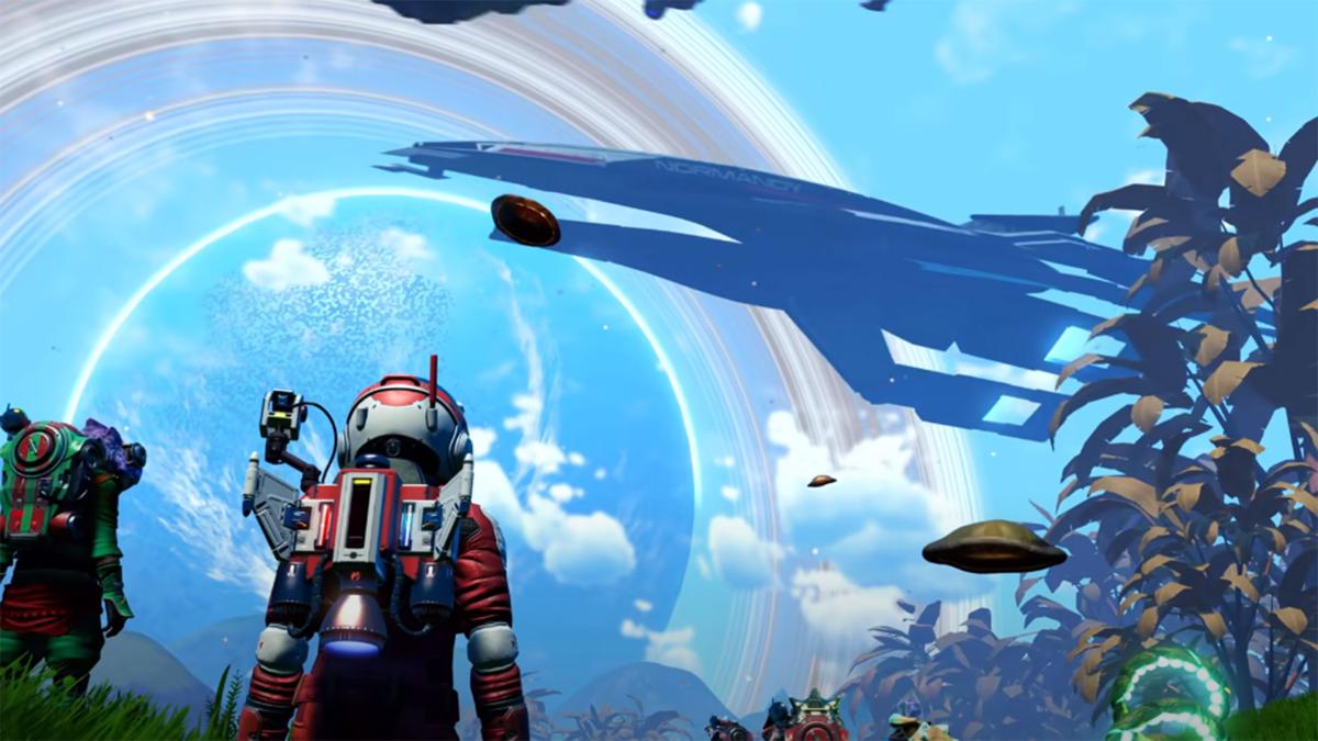 CÃ³mo conseguir la Normandy SR1 de Mass Effect en No ManÂ´s Sky