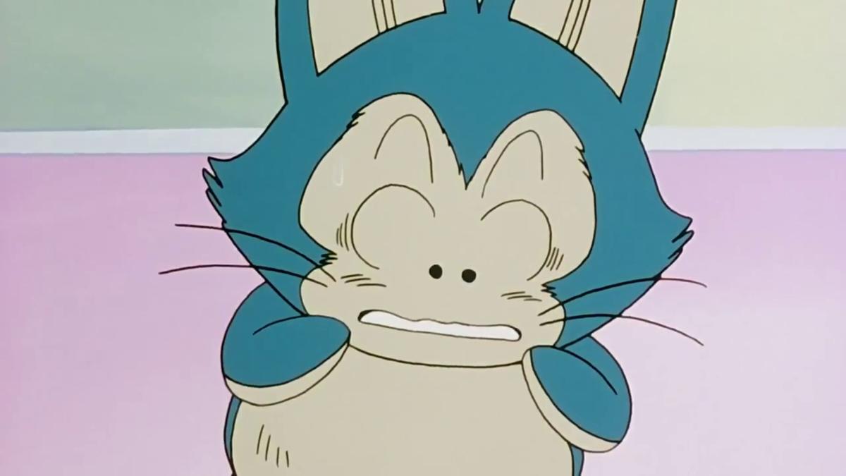Dragon Ball – Puar measured the size of the Namekian Dragon Balls early in the series.  Did you notice?