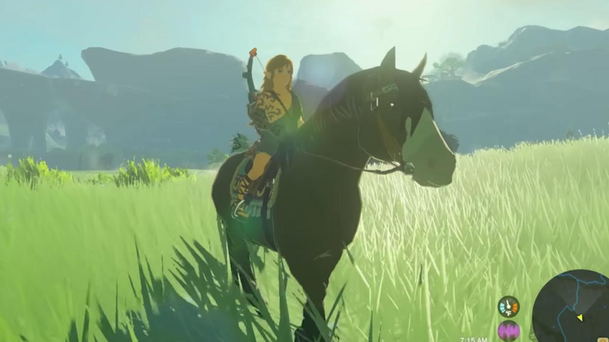 Zelda Tears of the Kingdom how to get your horses back from Breath of