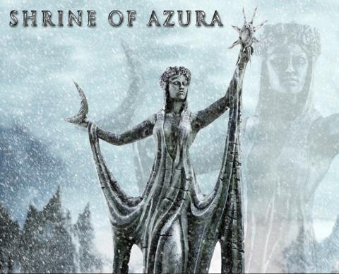 Estatua del Santuario de Azura de Skyrim