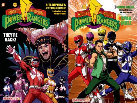 Los Powers Rangers vuelven en cómic