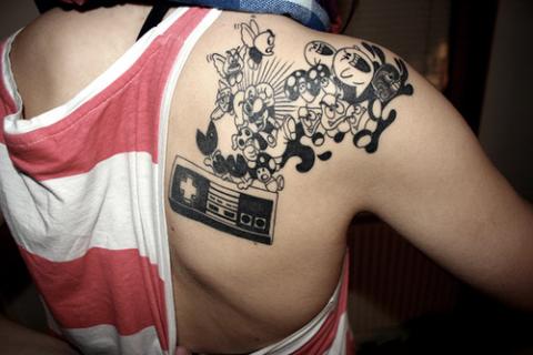 Los mejores tatuajes de videojuegos