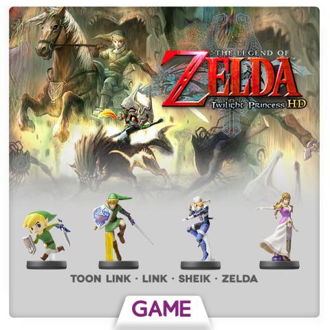 The Legend of Zelda: Twilight Princess HD - Promoción especial amiibo en GAME