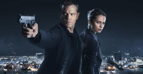 Jason Bourne y Alicia Vikander en Jason Bourne