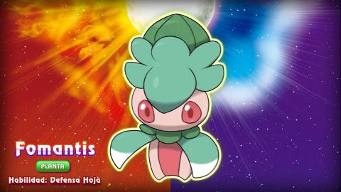 Formantis en Pokémon Sol y Luna Formantis en Pokémon Sol y Luna