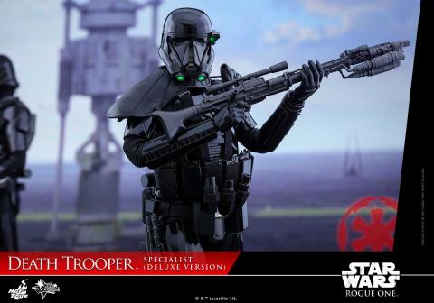 Star Wars Rogue One. Death Trooper Specialist. Hot Toys Star Wars Rogue One. Figura Death Trooper Specialist de Hot Toys versión Deluxe.