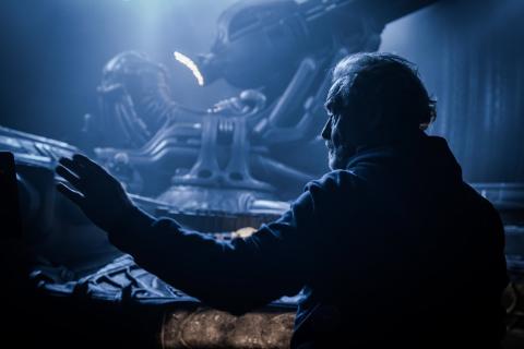 Ridley Scott Alien Covenant Space Jockey