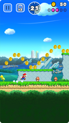 Super Mario Run Modo Mundos 01 Super Mario Run 01