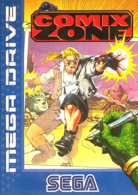 Comix Zone Comix Zone Mega Drive