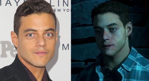 Rami Malek - Until Dawn Actores y famosos en los videojuegos