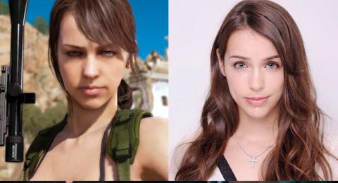 Stefanie Joosten - Quiet (Metal Gear Solid V: The Phantom Pain) Actores y famosos en los videojuegos