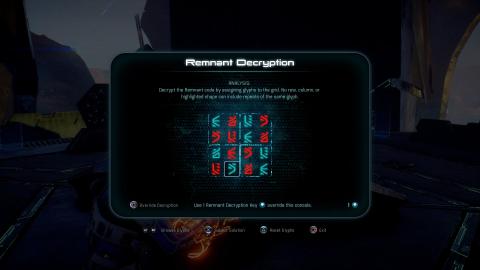 Mass Effect Andromeda puzle