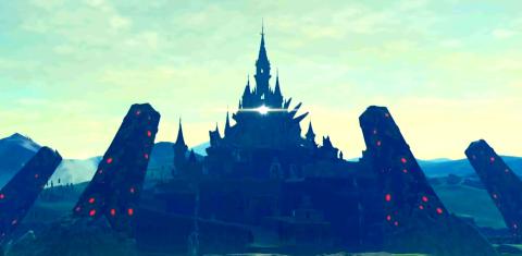Castillo de Hyrule en Breath of the Wild Castillo de Hyrule en Breath of the Wild
