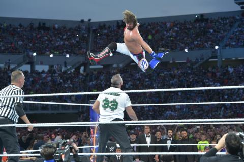 WrestleMania 33 - Shane McMahon vs. AJ Styles WrestleMania 33 - Shane McMahon vs. AJ Styles