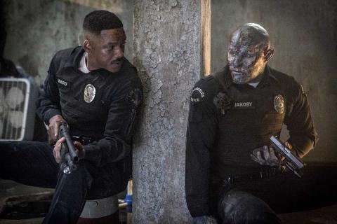 Will Smith y Joel Edgerton en Bright Will Smith y Joel Edgerton en Bright