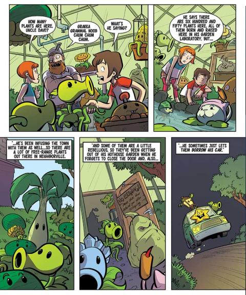 Plants vs. Zombies: Hierbagedón - Review del cómic del juego Plants vs. Zombies: Hierbagedón - Review del cómic del juego