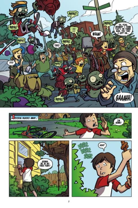 Plants vs. Zombies: Hierbagedón - Review del cómic del juego Plants vs. Zombies: Hierbagedón - Review del cómic del juego