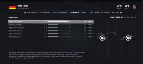 F1 2017 reglajes F1 2017 reglajes
