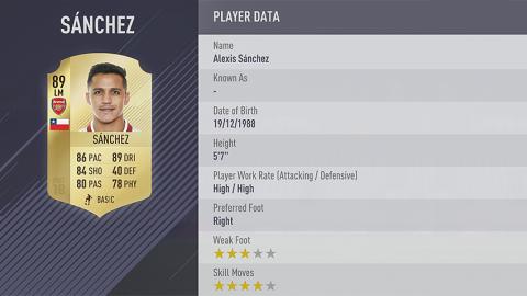FIFA 18 delanteros FIFA 18 delanteros