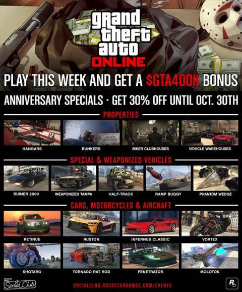 GTA V Aniversario GTA V Aniversario
