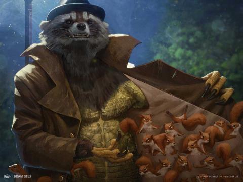 Squirrel Dealer, de Bram Sels Unstable, la tercera colección "Unset" de Magic:The Gathering