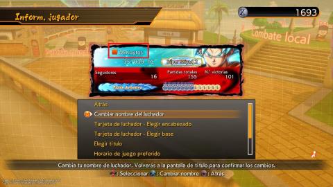Dragon Ball FighterZ - Códigos de color de rango Dragon Ball FighterZ - Códigos de color de rango