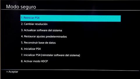 Problemas más comunes PS4