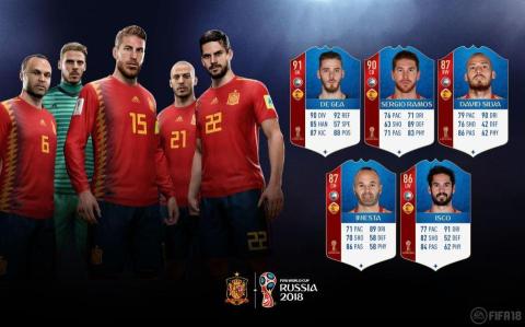 FIFA 18 World Cup - España