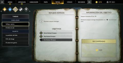 God of War PS4 - Reflejos Rápidos God of War PS4 - Reflejos Rápidos