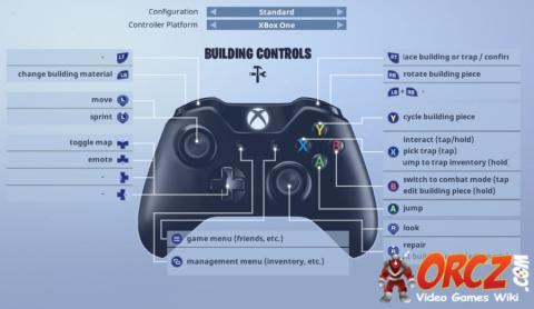 Fortnite - Construction Mode Controls on Xbox One