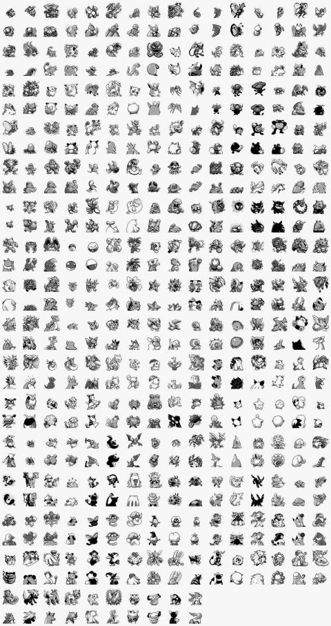 Pokémon Oro Plata beta sprites Pokémon Oro Plata beta sprites