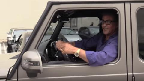 Los coches de Sylvester Stallone en su 72º cumpleaños Los coches de Sylvester Stallone en su 72º cumpleaños