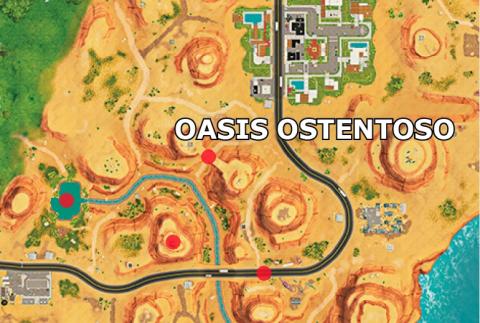 Fortnite Mapa busca Oasis Fortnite Mapa busca Oasis