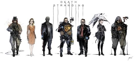 Death Stranding - Personajes death stranding