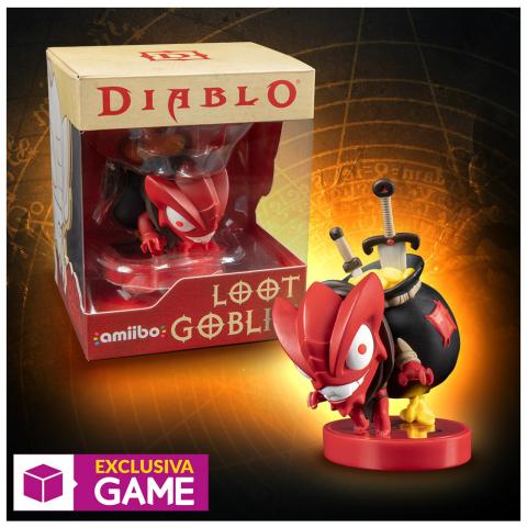 Amiibo de Diablo III: Eternal Collection “Loot Goblin” Exclusivo GAME