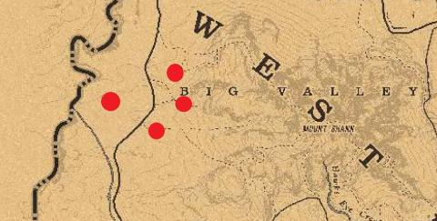 Red Dead Online - Mapa del tesoro de Blackbone Forest Red Dead Online - Mapa del tesoro de Blackbone Forest