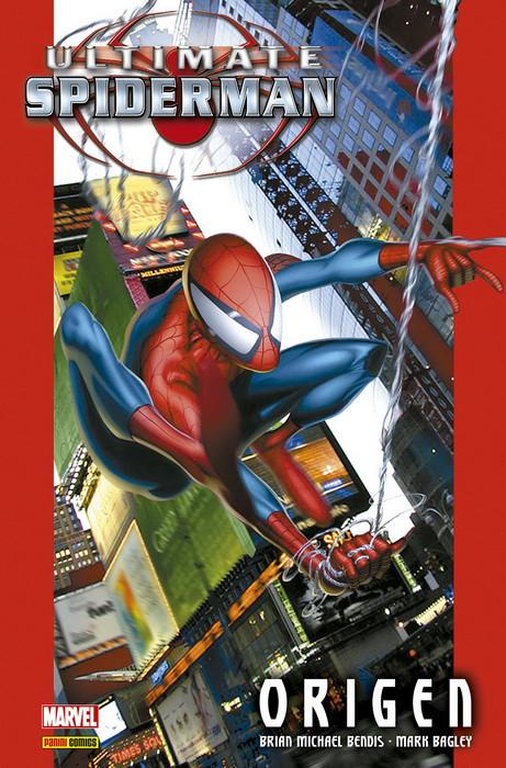 Ultimate Spider-man cómic cover Ultimate Spider-man cómic cover