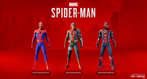 Trajes tercer dlc silver lining spider-man spiderman, ps4