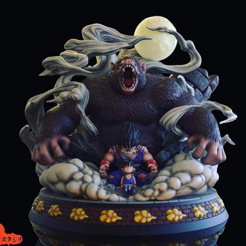Dragon Ball - Resina de Goku Ohzaru Dragon Ball - Resina de Goku Ohzaru