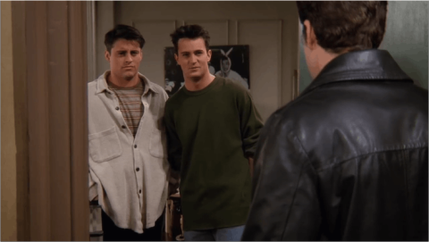 Friends - En el que Eddie no quiere irse Friends