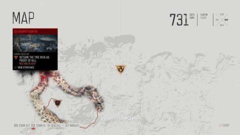 Days Gone mapa 3 Days Gone mapa 3