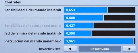 Configuración Fortnite Temporada 8 Configuración Fortnite Temporada 8