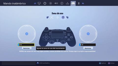 Configuración Fortnite Temporada 8 Configuración Fortnite Temporada 8