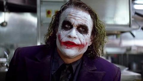 Heath Ledger como el Joker en El Caballero Oscuro Heath Ledger como el Joker en El Caballero Oscuro