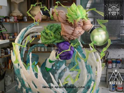 Resina de nuevo Broly - Dragon Ball Super Resina de nuevo Broly - Dragon Ball Super