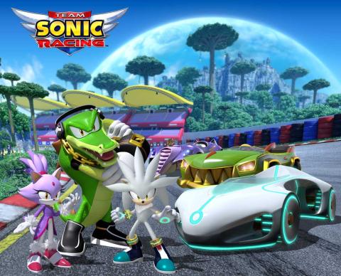 Team Sonic Racing - corredores Team Sonic Racing - corredores
